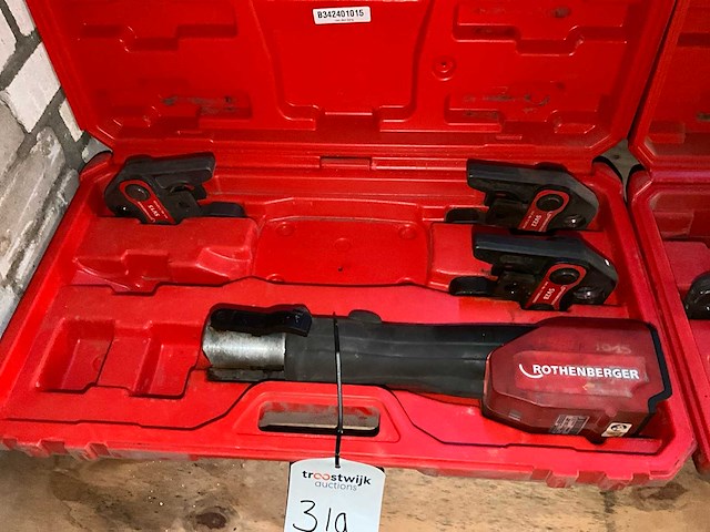 Rothenberger romax 3000 accu persklauw - afbeelding 1 van  7