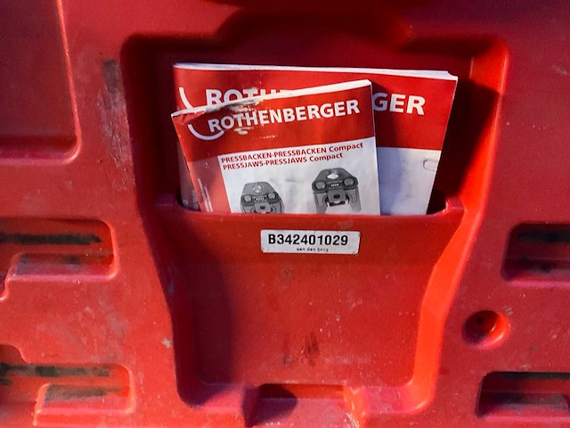 Rothenberger romax 3000 accu persklauw - afbeelding 8 van  8