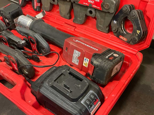 Rothenberger romax 3000 accu perstang set - afbeelding 3 van  6