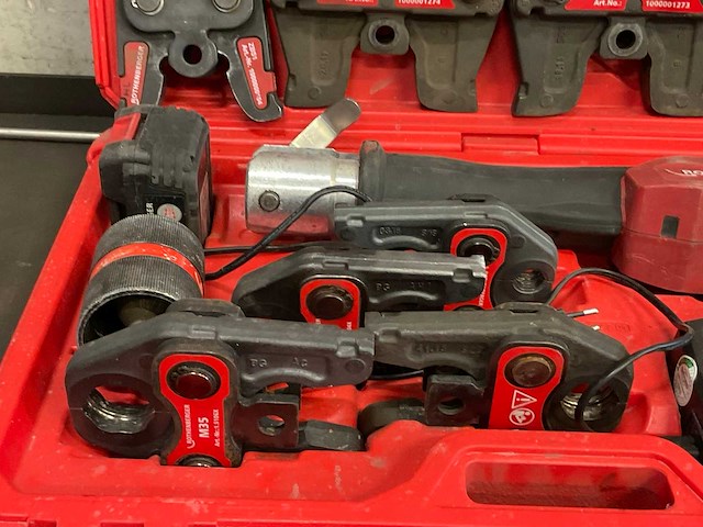 Rothenberger romax 3000 accu perstang set - afbeelding 4 van  6