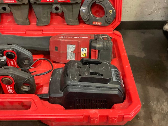Rothenberger romax 3000 accu perstang set - afbeelding 6 van  6