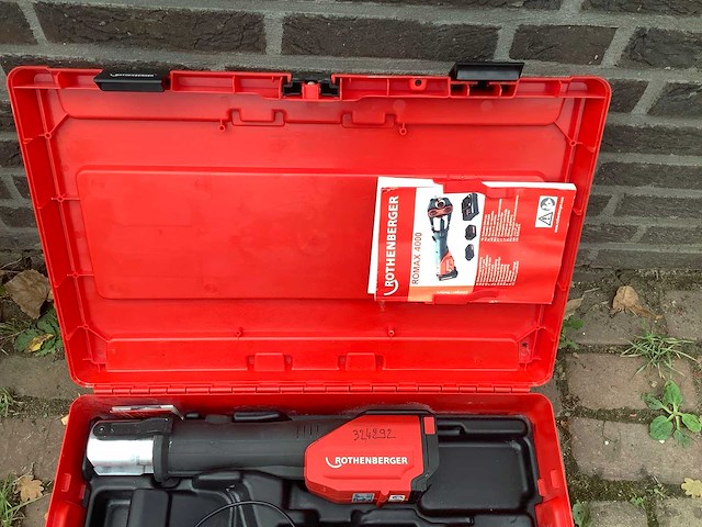 Rothenberger romax 4000 persmachines - afbeelding 3 van  5