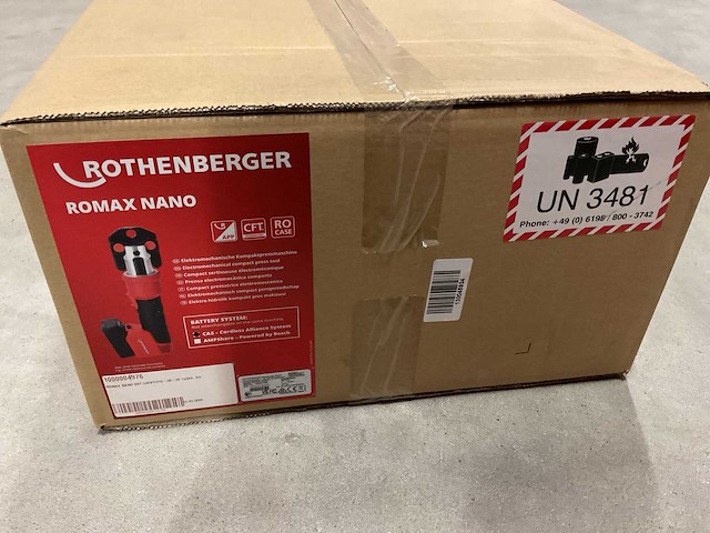 Rothenberger romax nano 18v accu-perstang - afbeelding 8 van  9