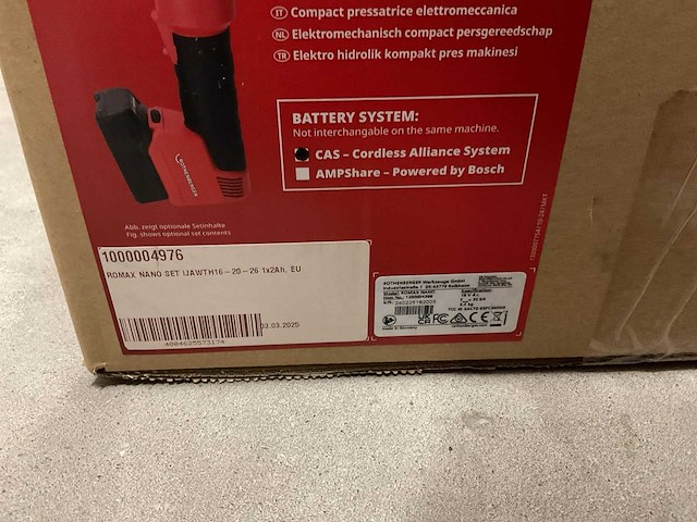 Rothenberger romax nano 18v accu-perstang - afbeelding 9 van  9