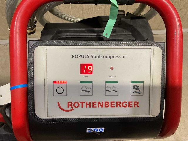 Rothenberger ropuls spoelcompressor - afbeelding 3 van  7