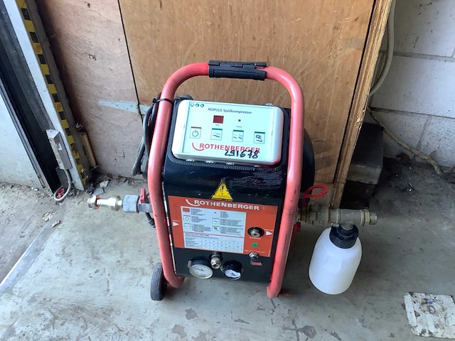 Rothenberger ropuls spulkompressor luchtcompressor - afbeelding 2 van  5