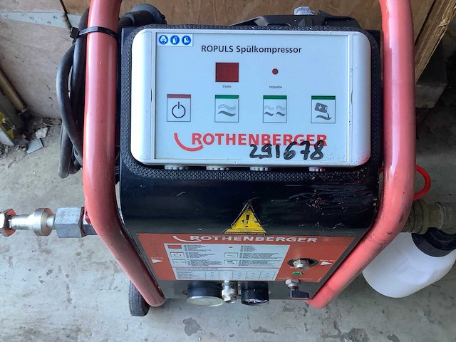 Rothenberger ropuls spulkompressor luchtcompressor - afbeelding 4 van  5