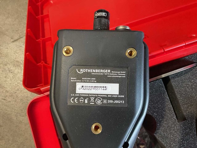 Rothenberger roscope i2000 modul 25/22 rioolinspectiecamera - afbeelding 4 van  8