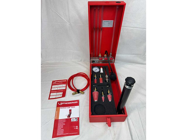 Rothenberger rotest gw 150/4 dichtheidstester - afbeelding 1 van  8