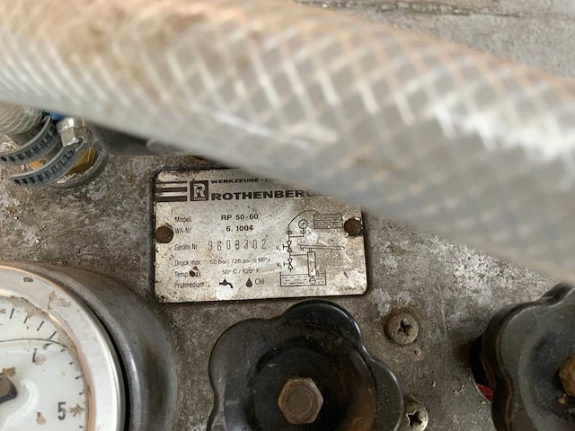 Rothenberger rp 50 testpomp - afbeelding 3 van  3