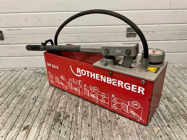 Rothenberger rp50-s testpomp - afbeelding 2 van  4