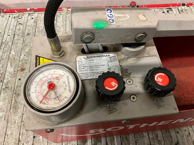 Rothenberger rp50-s testpomp - afbeelding 3 van  4