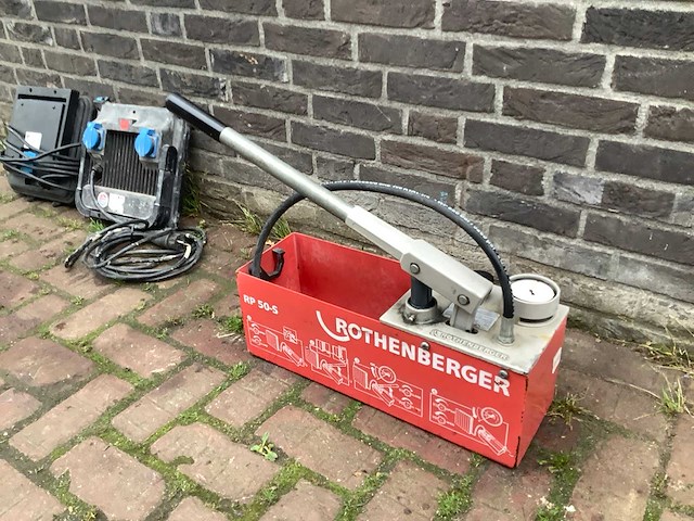 Rothenberger rp50s afpersmachine - afbeelding 1 van  3