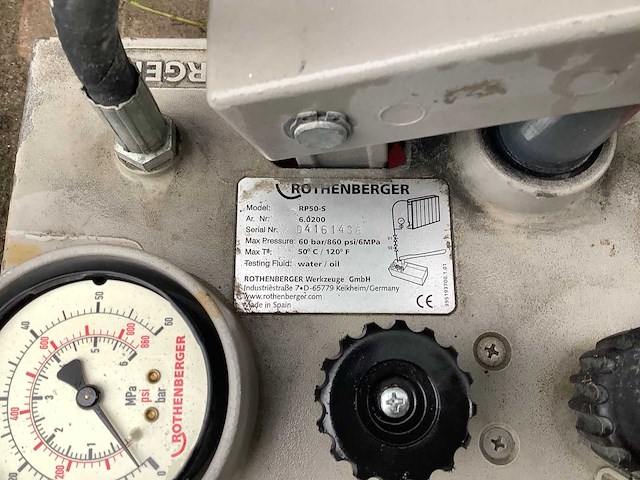 Rothenberger rp50s afpersmachine - afbeelding 3 van  3