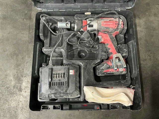 Rothenberger schroefboormachine met accu/acculader/koffer - afbeelding 1 van  3