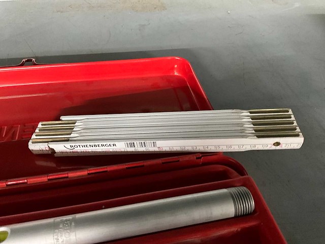 Rothenberger waterpasset in koffer - afbeelding 1 van  1