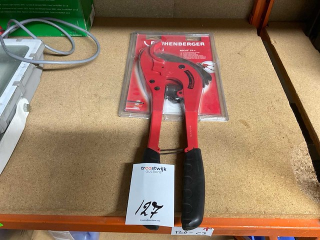 Rotherberger rocut 75 tc pijp snijder - afbeelding 1 van  2