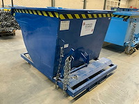 Rotherm sks75 verrijdbare kantelbare afvalbak - afbeelding 1 van  6