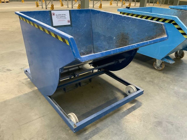 Rotherm sks75 verrijdbare kantelbare afvalbak - afbeelding 3 van  6