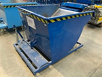 Rotherm sks75 verrijdbare kantelbare afvalbak - afbeelding 4 van  6