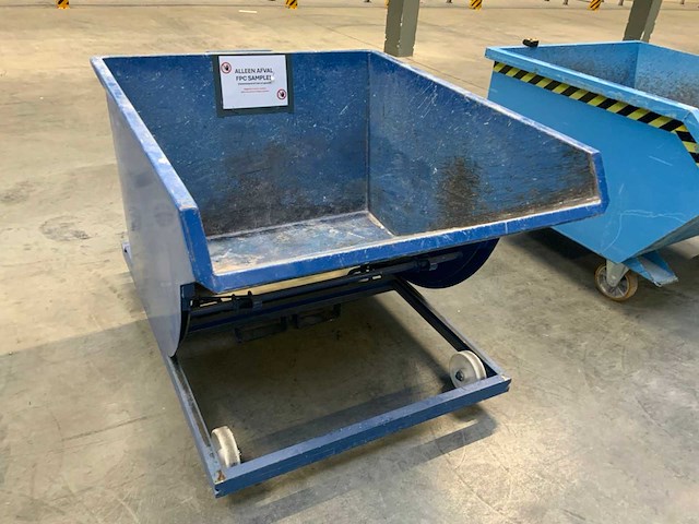 Rotherm sks75 verrijdbare kantelbare afvalbak - afbeelding 5 van  6