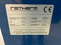 Rotherm sks75 verrijdbare kantelbare afvalbak - afbeelding 6 van  6