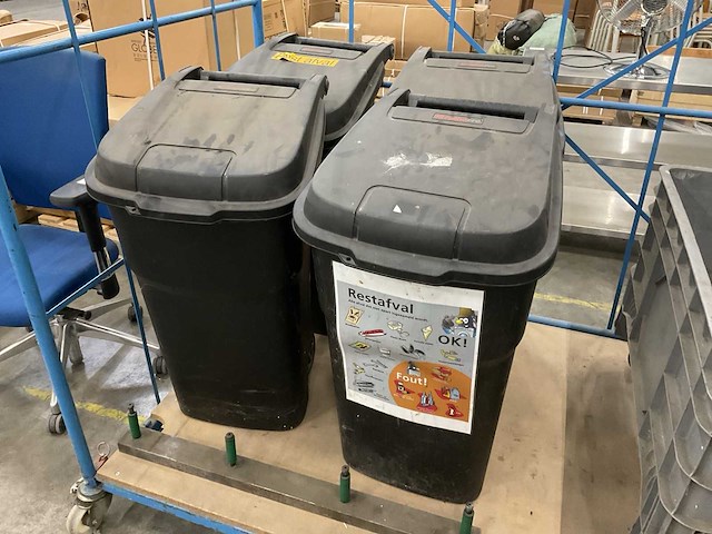 Rothopro - afvalcontainer (4x) - afbeelding 1 van  1