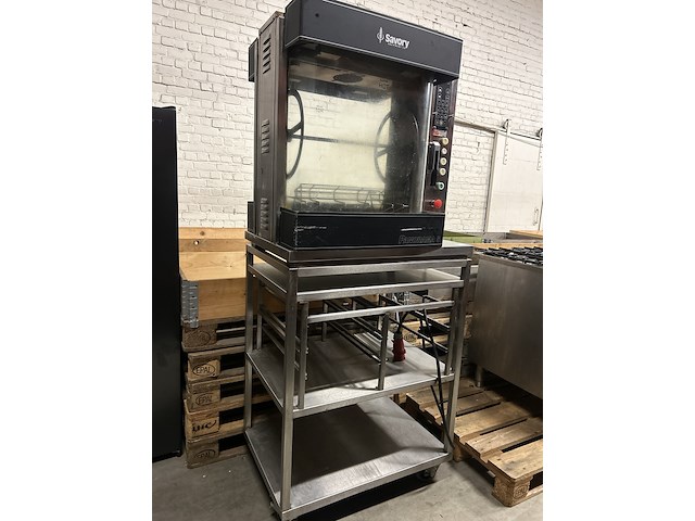 Rotisserie, kippengrill op onderstel savory equipment panorama 5 - afbeelding 1 van  8