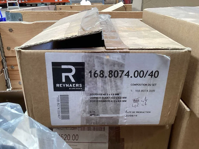 Roto, reynaers, sobinco partij diverse glassteunen en hoekstukken - afbeelding 3 van  41