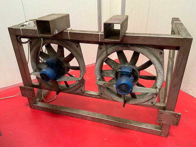 Rotodyne se500 rvs dubbele ventilatoropstelling - afbeelding 6 van  6