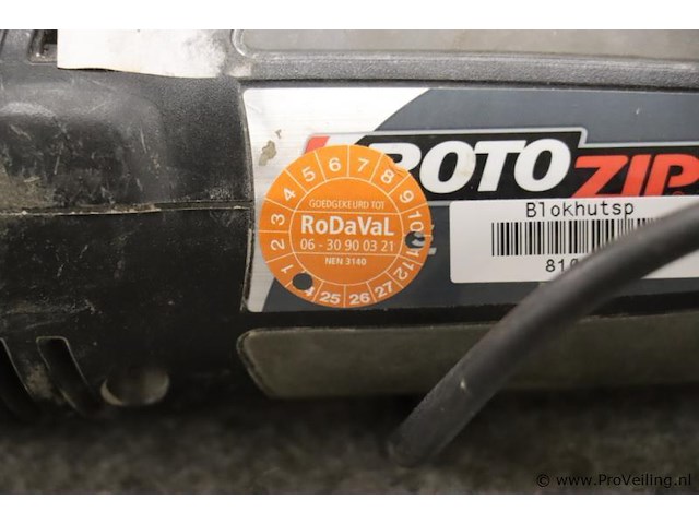 Rotozip rz5 spiraalzaag, 600w - afbeelding 4 van  4