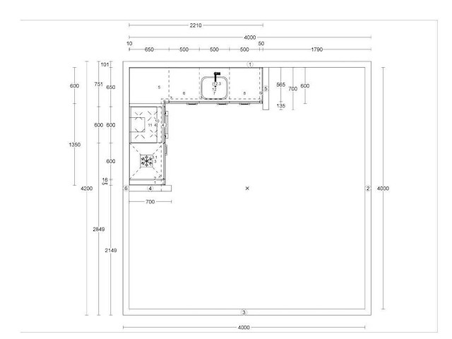 Rotpunkt - 2510 zerox fm - showroomkeuken - afbeelding 5 van  9