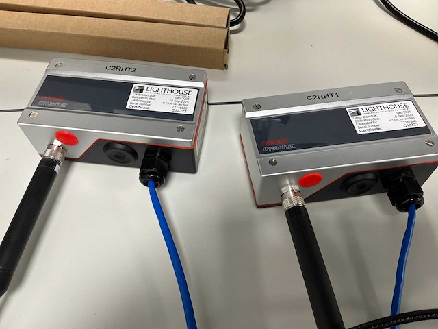 Rotronic hygroflex hf532 luchtvochtigheidszender (2x) - afbeelding 2 van  4
