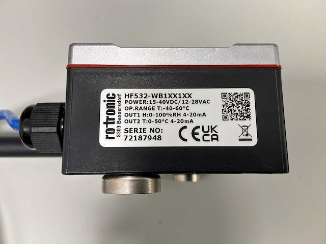 Rotronic hygroflex hf532 luchtvochtigheidszender (2x) - afbeelding 4 van  4