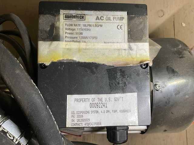 Rouchneck electrische oliepomp - afbeelding 4 van  7