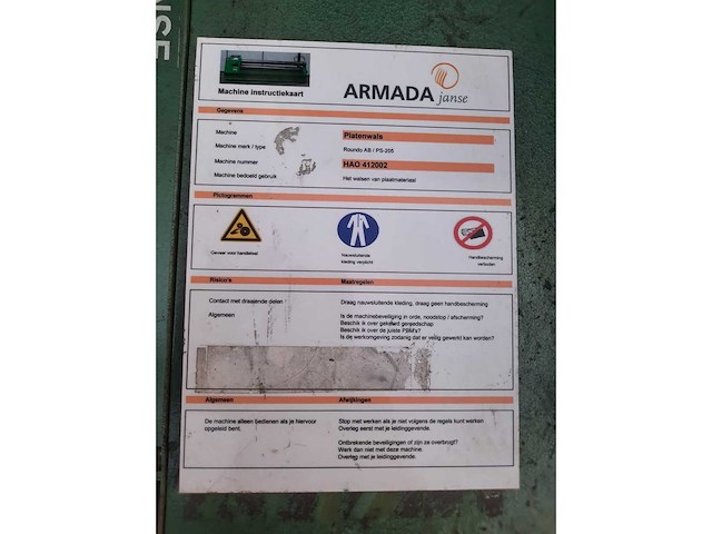 Roundo ab - ps-205 - plaatwals - afbeelding 14 van  24