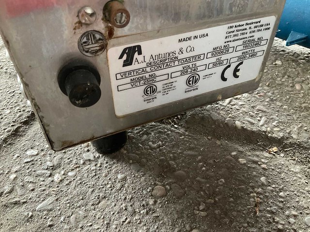 Roundup vertical contact toaster - afbeelding 3 van  3