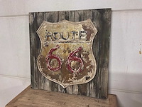 Route 66 wanddecoratie - afbeelding 1 van  10