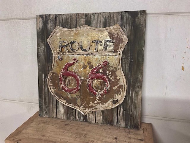 Route 66 wanddecoratie - afbeelding 2 van  10