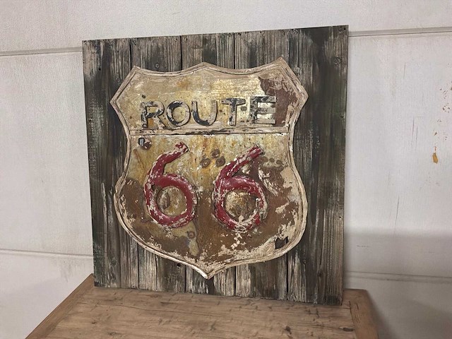 Route 66 wanddecoratie - afbeelding 3 van  10