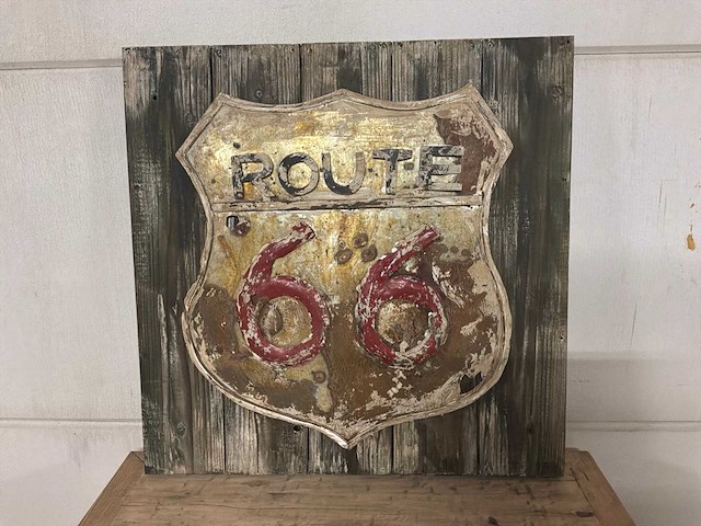 Route 66 wanddecoratie - afbeelding 5 van  10