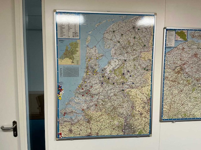 Route kaart nederland en belgië - afbeelding 3 van  3