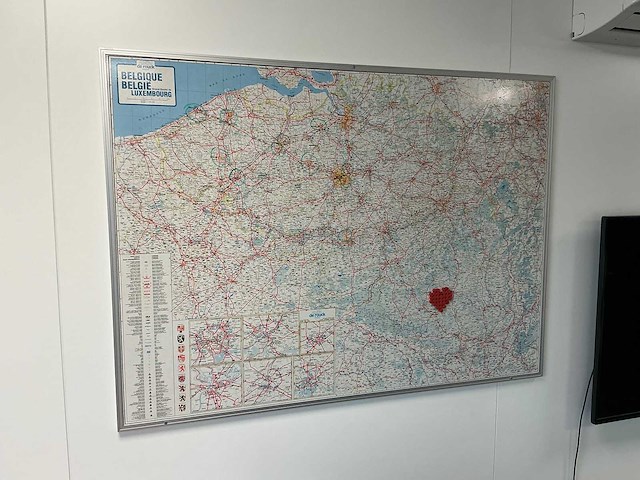 Route kaart nederland en belgië - afbeelding 4 van  4