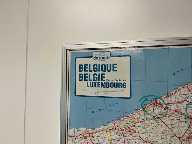 Route kaart nederland en belgië - afbeelding 3 van  4