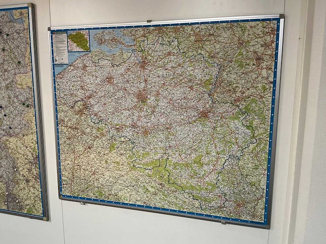 Route kaart nederland en belgië - afbeelding 3 van  3