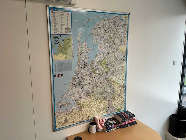 Route kaart nederland - afbeelding 1 van  3