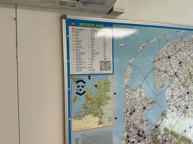 Route kaart nederland - afbeelding 2 van  3