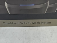 Router systeem, netgear, orbi black - quad band wifi 6e mesh system - afbeelding 2 van  6