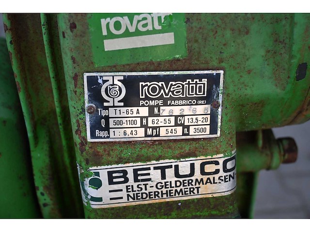 Rovatti t1-65a beregeningspomp - afbeelding 5 van  7