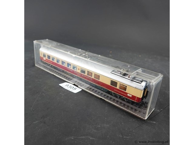 Rowa? trans europ express (tee) speisewagen (restauratierijtuig) van de duitse spoorwegen (db) - afbeelding 1 van  3